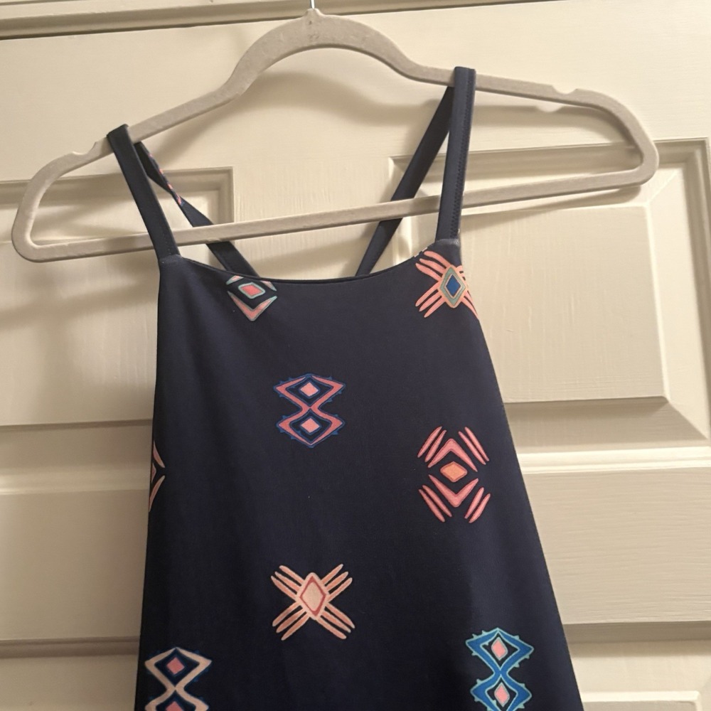 Patagonia  Dress Womens Large Sliding Rock Blue Active Outdoor Navy - Picture 5 of 7